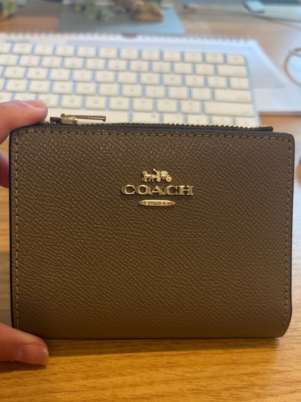 Coach Leather Bi-fold Wallet - New with tags!